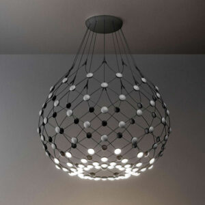 Luceplan Mesh Lampada Sospensione LED d. 100 - immagine 4
