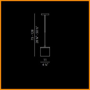 Panzeri Kubik 11 lampada a sospensione LED - immagine 3