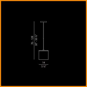 Panzeri Kubik 14 lampada a sospensione LED - immagine 2