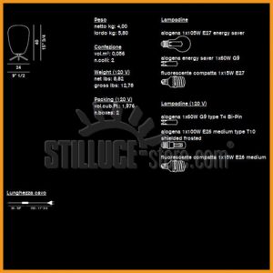 Foscarini Rituals 1 Multi E27 Tavolo - immagine 3