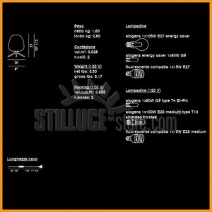 Foscarini Rituals 3 Multi E27 Tavolo - immagine 5