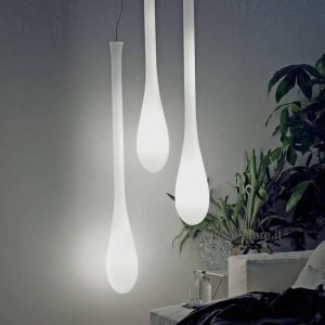 Vistosi Lacrima Sospensione P Decentrata 2 Luci - immagine 3