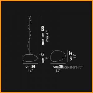Vistosi Neochic Sospensione 36 - immagine 2