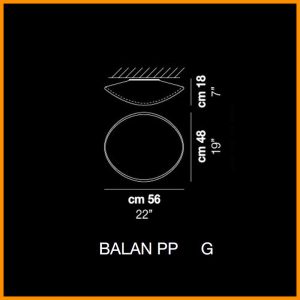 Vistosi Balance Parete/Soffitto Grande - immagine 6