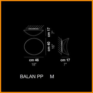 Vistosi Balance Parete/Soffitto Media - immagine 5