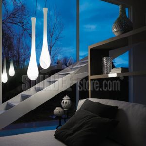 Vistosi Lacrima Sospensione P Decentrata 2 Luci - immagine 2