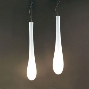 Vistosi Lacrima Sospensione P Decentrata 2 Luci