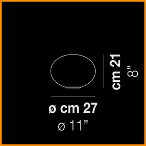 Vistosi Lucciola LT27 E14 Tavolo d.27 - immagine 3