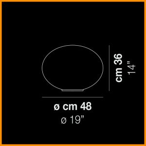 Vistosi Lucciola LT G E27 Tavolo d.48 - immagine 4