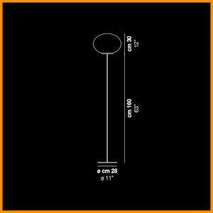 Vistosi Lucciola PT M Piantana Terra Media - immagine 3
