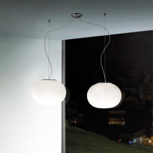 Vistosi Lucciola SP P D2 Sospensione doppia piccola d.18 con decentramento