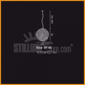 Vistosi Rina Sospensione 45 - immagine 4