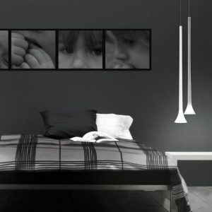 Vistosi Sissi Sospensione 2 luci decentrate