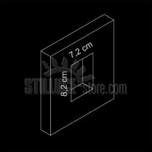 Egoluce Edy Cassaforma  cod. 0200 - Accessorio - immagine 2