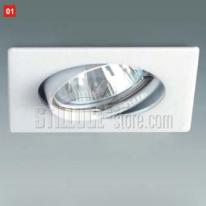 Egoluce Faretto Incasso Alogeno 12V Geko Orientabile cod. 6048