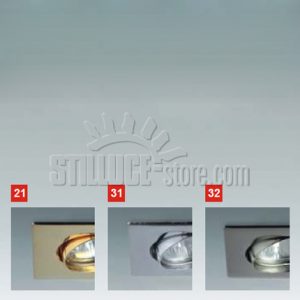 Egoluce Faretto Incasso Alogeno 12V Geko Orientabile cod. 6048 - immagine 2