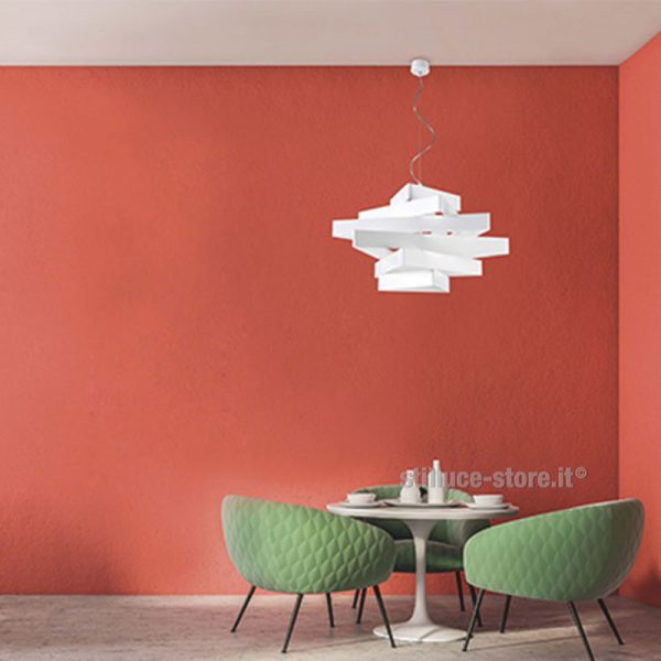 MARCHETTI-MILES-SOSPENSIONE-BIANCO-AMB-STILLUCE-STORE-BERGAMO