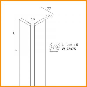 NOVALUX-CARTOON-LIGHT-L16-EVO-CORNER-PROFILO-SPIGOLO-ESTERNO-STILLUCE-STORE_DIM-BERGAMO