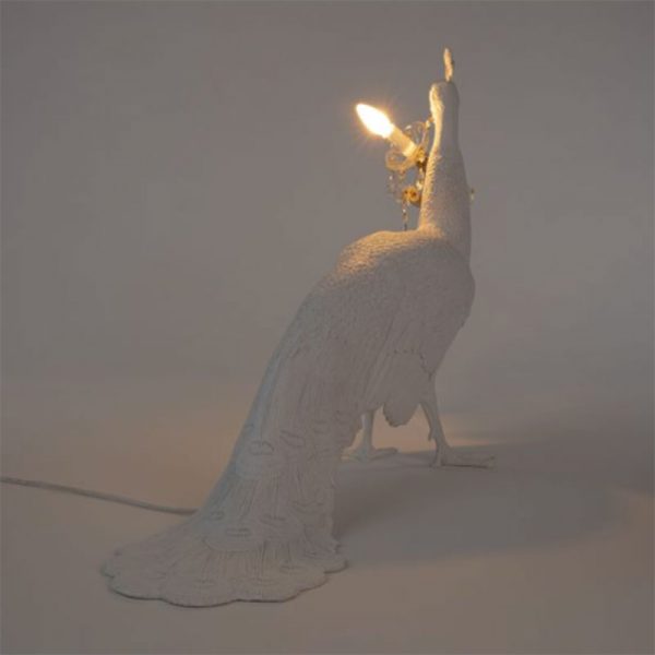 SELETTI-PEACOCK-LAMP-ACCESA-3-LAMPADA-STILLUCE-STORE-BERGAMO