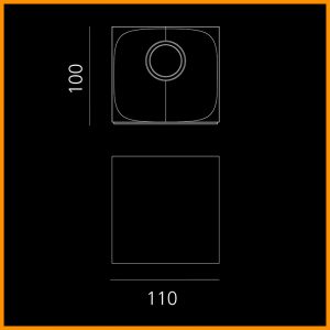 Artemide Aede Lampada parete LED - immagine 2
