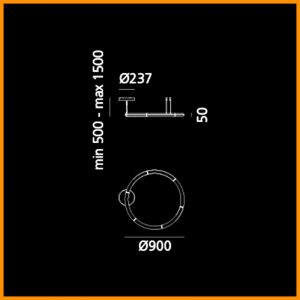 Artemide Alphabet Of Light Circular 90 - immagine 2