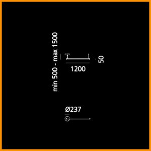 Artemide Alphabet Of Light Linear 120 - immagine 2