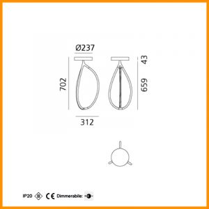 Artemide Arrival 70 Soffitto - immagine 3