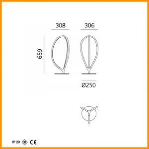 Artemide Arrival Lampada Tavolo - immagine 3