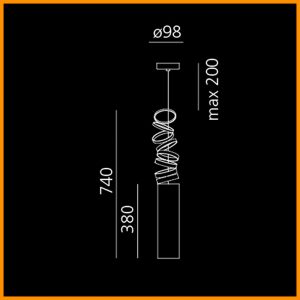 Artemide Decomposé Lampada a Sospensione - immagine 4