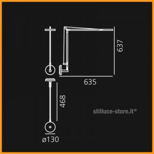 Artemide Demetra Professional Parete con Sensore - immagine 3