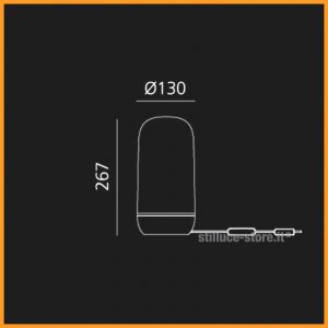 Artemide Gople Plug Lampada Tavolo - immagine 3