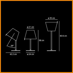 Artemide Melampo Tavolo - immagine 4
