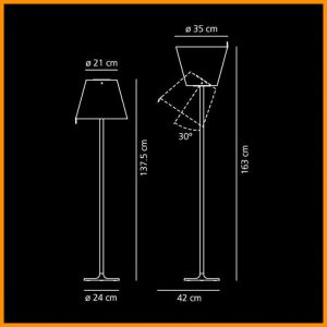 Artemide Melampo Terra  H.137,5 - immagine 4