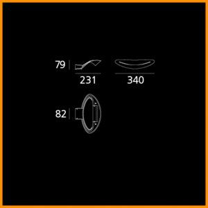 Artemide Mesmeri Led Parete Cromo Lucido - immagine 4