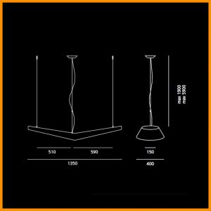 Artemide Mouette Simmetrica LED - immagine 3