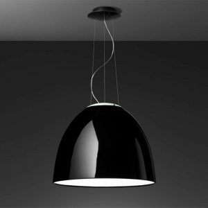 Artemide Nur Gloss Sospensione E27 Nero