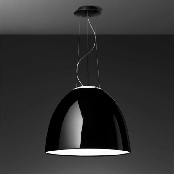 artemide-nur-gloss-led-sospensione-nero-stilluce-store-bergamo