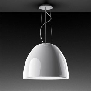 Artemide Nur Gloss Sospensione E27 Bianco