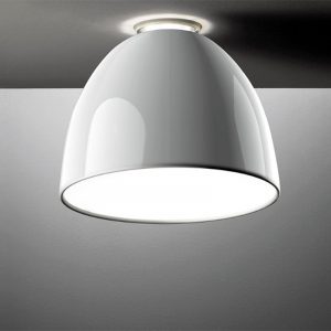 Artemide Nur Mini Gloss LED Soffitto Bianco
