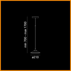 Artemide Orsa 21 sospensione - immagine 4