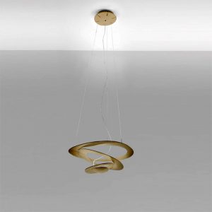 Artemide Pirce Micro Sospensione Led Oro