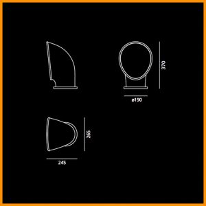 Artemide Piroscafo lampada da terra per esterno - immagine 4