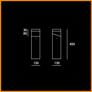 Artemide Tetragono Terra 45 - immagine 3