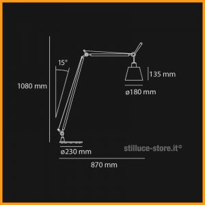 Artemide Tolomeo Basculante Lettura - immagine 3