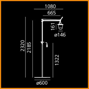 Artemide Tolomeo Lampione Outdoor Terra - immagine 3