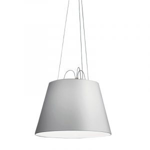 Artemide Tolomeo Mega Sospensione Diffusore Seta cm.52