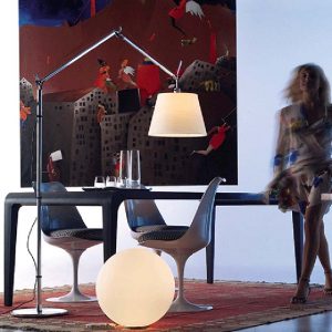 Artemide Tolomeo Mega Terra Dimmer Diffusore Pergamena cm 42
