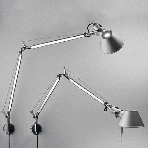 Artemide Tolomeo Mini Parete Alluminio o Nero - immagine 3
