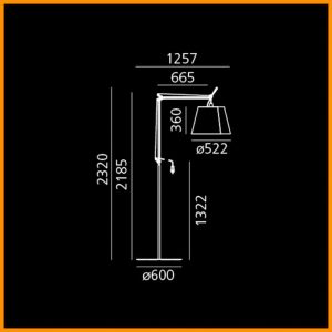 Artemide Tolomeo Paralume Outdoor Terra - immagine 4