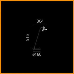 Artemide Unterlinden Lampada Tavolo LED - immagine 4